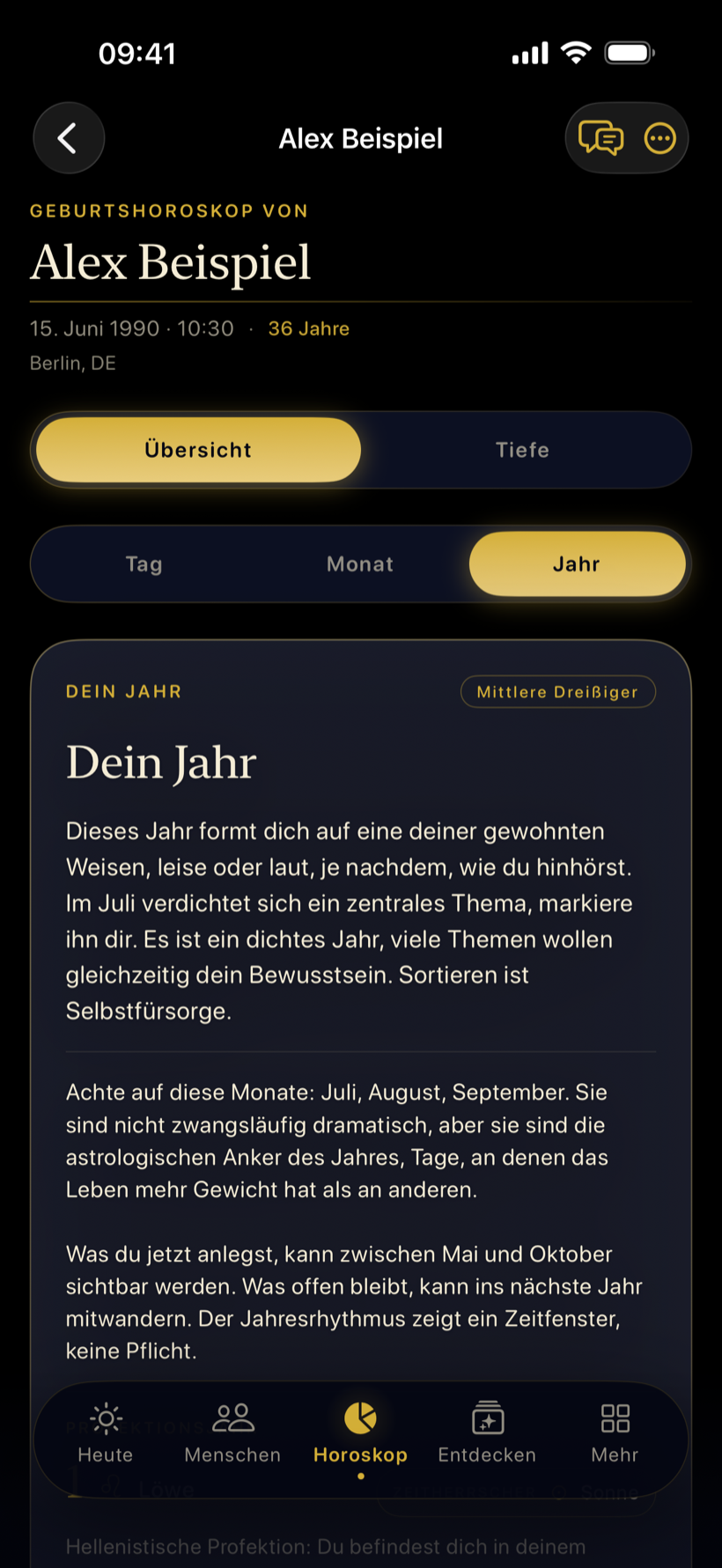 Chronos: das richtige Zeitfenster