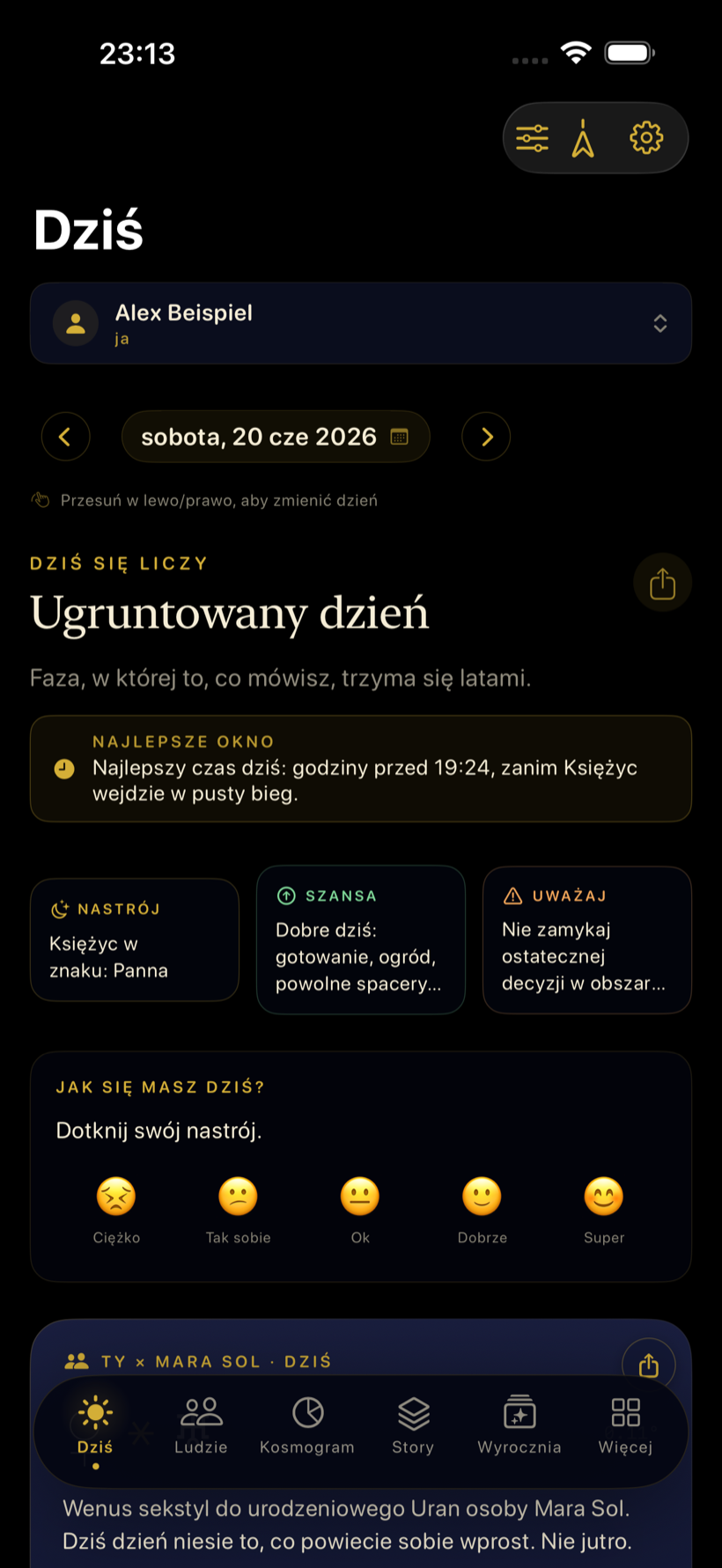 Twój dzień, z prawdziwej mechaniki